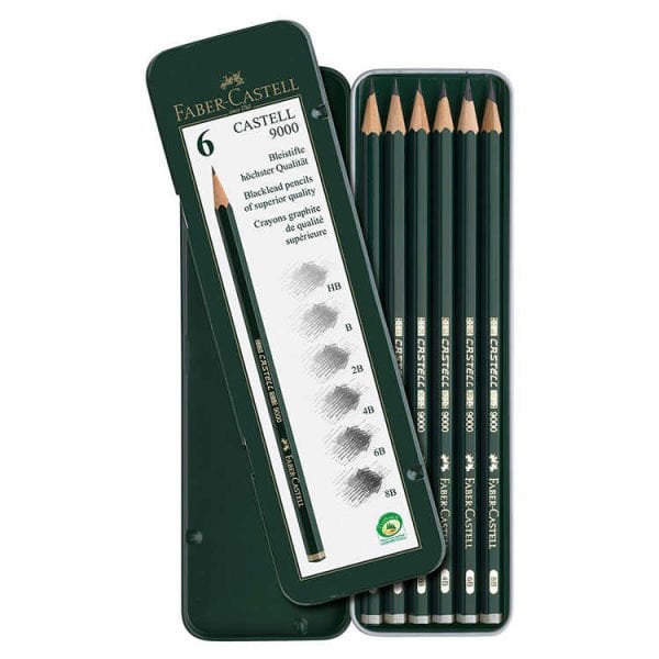 Faber-Castell 4B Dereceli 12 li Kurşun Kalem