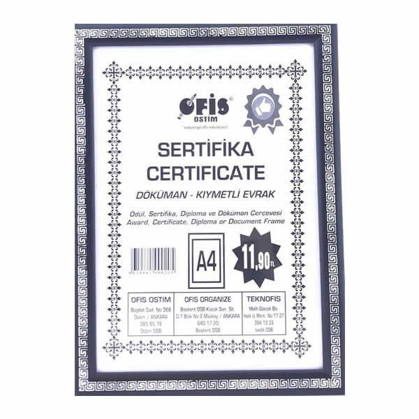 Ofis A4 2 cm Çerçeve