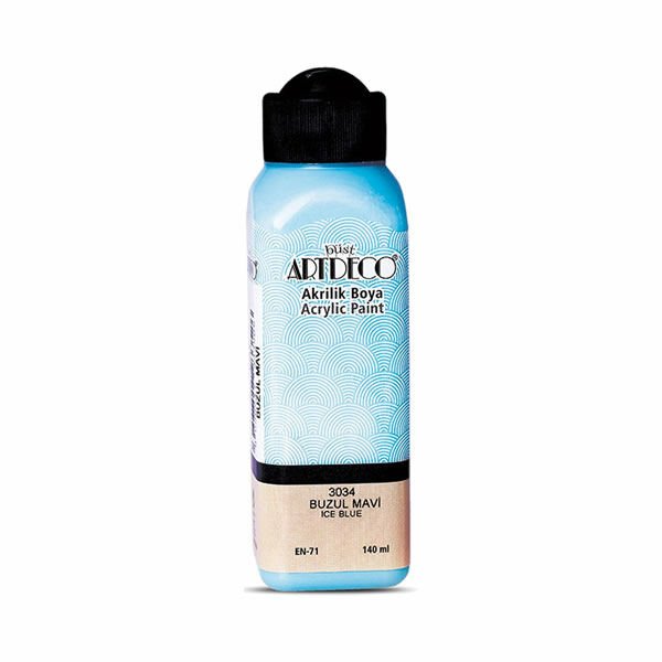 Artdeco 3034 140 ML Buzul Mavi Akrilik Boya