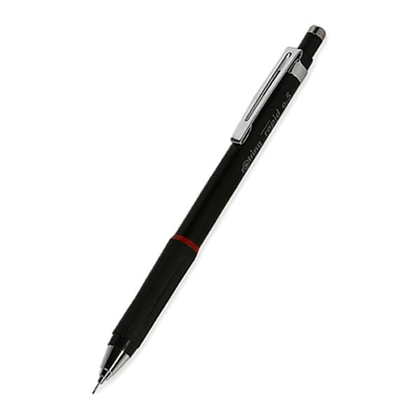 Rotring Rapid 0,5 mm Siyah Mekanik Kurşun Kalem