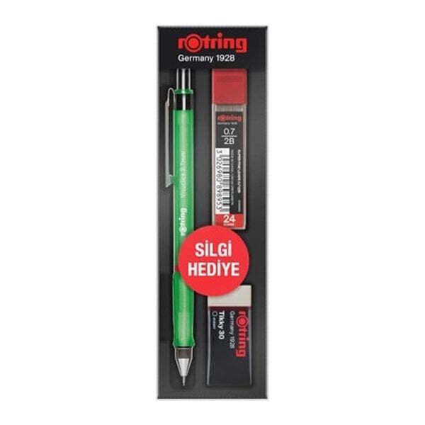 Rotring 0,7 mm Visuclick Yeşil Okul Seti