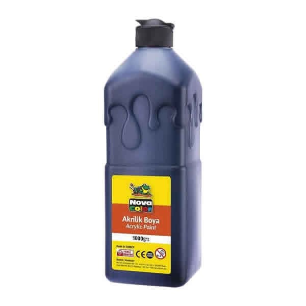 Nova Color NC-226 1000 gr Siyah Akrilik Boya