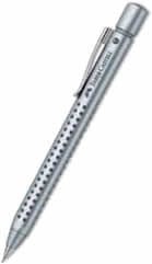 Faber Castell Grip 2011 0,7 mm Gümüş Versatil Kalem