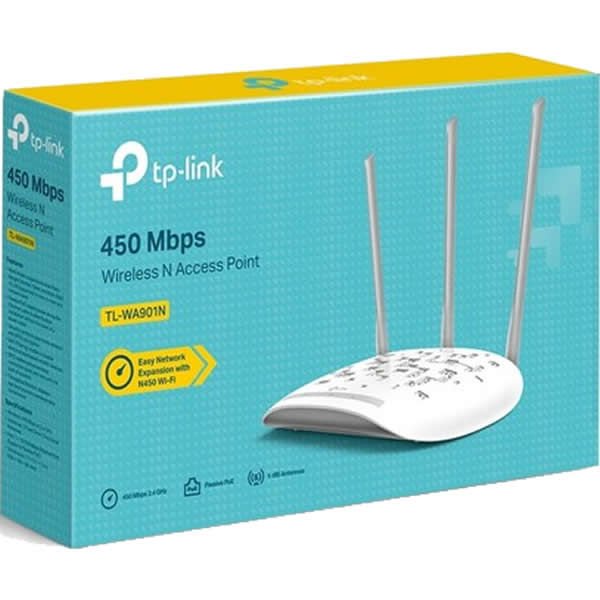 Tp-Link TL-WA901N 450 Mbps 1 Portlu Kablosuz Access Point