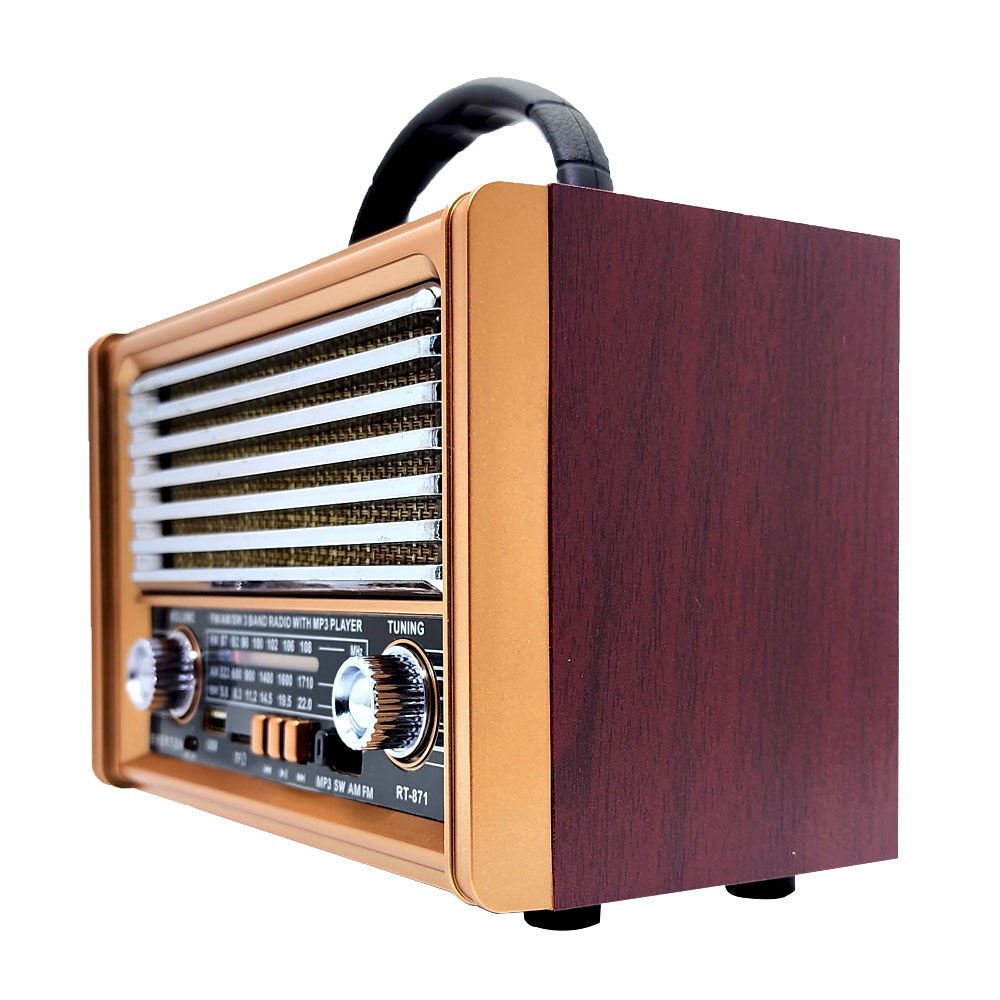 EVERTON RT-871BT BLUETOOTH FM/USB/TF CARD/ ŞARJLI NOSTALJİK RADYO