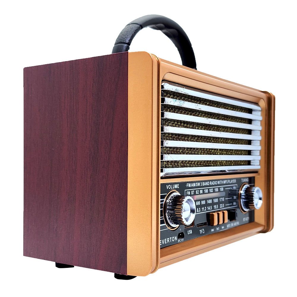 EVERTON RT-871BT BLUETOOTH FM/USB/TF CARD/ ŞARJLI NOSTALJİK RADYO