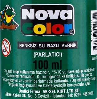 Nova Color NC-277 100 cc Resim Verniği