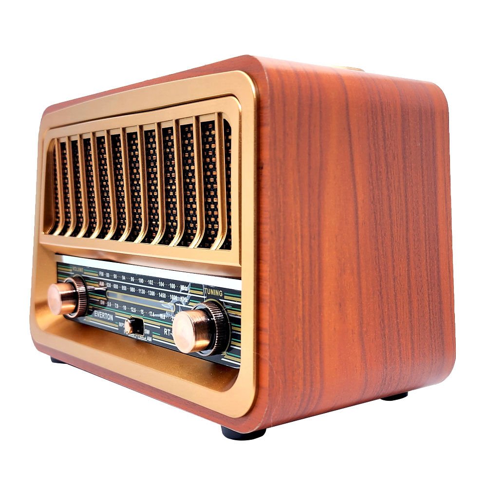 EVERTON RT-868BT BLUETOOTH FM/USB/TF CARD ŞARJLI NOSTALJİK RADYO
