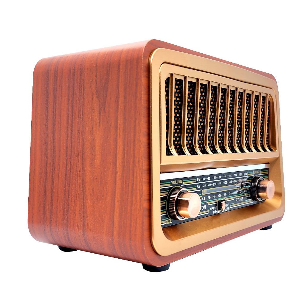 EVERTON RT-868BT BLUETOOTH FM/USB/TF CARD ŞARJLI NOSTALJİK RADYO