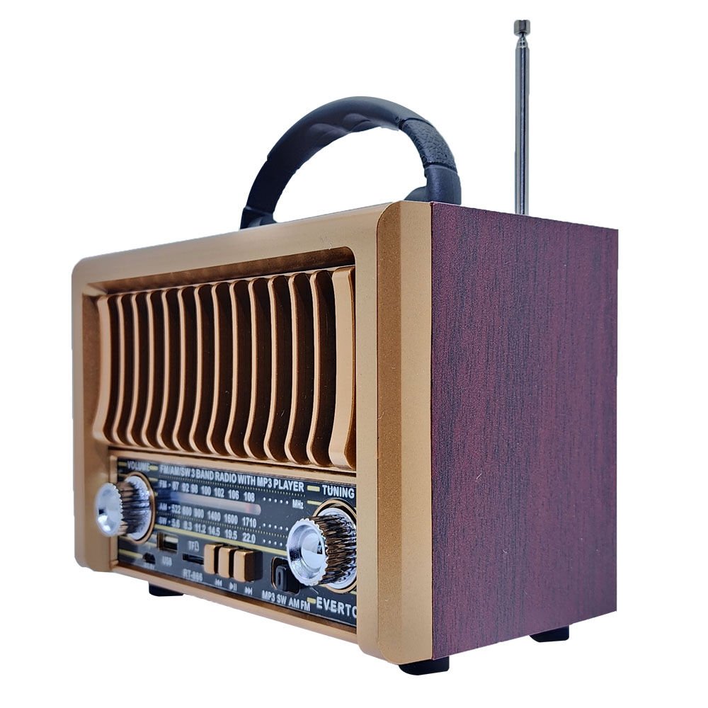 EVERTON RT-866BT FM/USB/TF CARD/BLUETOOH NOSTALJİ RADYO
