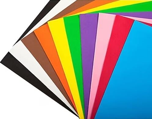 Mileo Fon Kartonu 160 gr A4 10lu Paket Karışık Renk