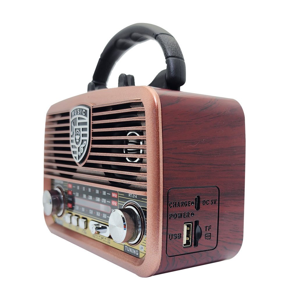 EVERTON RT-314 BLUETOOTH FM/USB/TF ŞARJLI NOSTALJİK RADYO