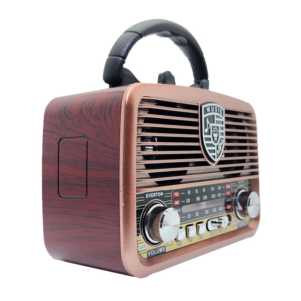 EVERTON RT-314 BLUETOOTH FM/USB/TF ŞARJLI NOSTALJİK RADYO