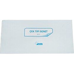 UYSAL 50 YAPRAK ÇEK TİPİ SENET