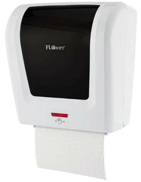 Flosoft F114 300 Adet Z Katlamalı Siyah Kağıt Havlu Verici