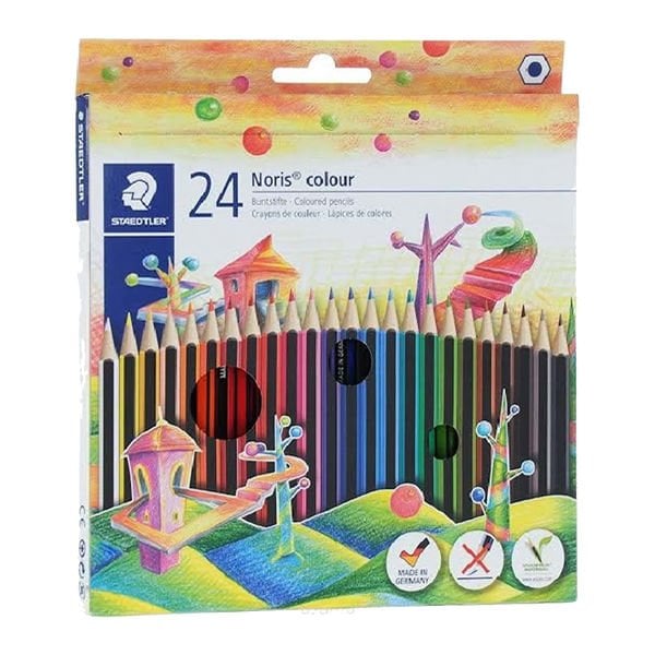 Staedtler 185 C24 24 lü Wopex Noris Kuru Boya Kalemi