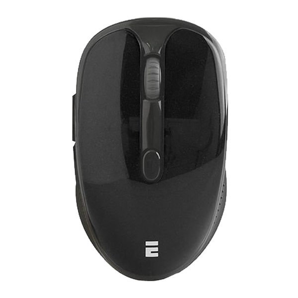 Everest SM-865 1600 Dpi 6D Alkalin Pilli Siyah Kristal Kutulu Kablosuz Sessiz Mouse