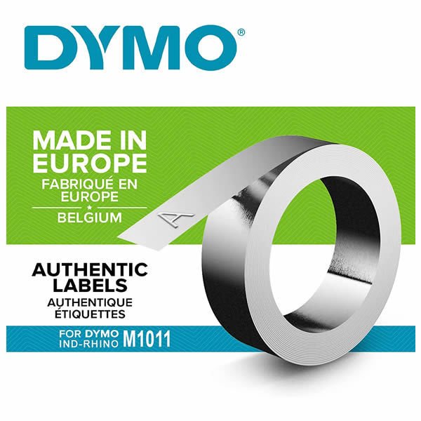 Dymo 35800 M11 12mmx3.65mt Alüminyum Yapışkan Etiket