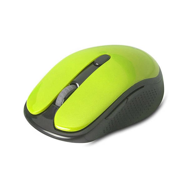 EVEREST SM-865 1600 DPİ 6D ALKALİN PİLLİ YEŞİL KRİSTAL KUTULU KABLOSUZ SESSİZ MOUSE