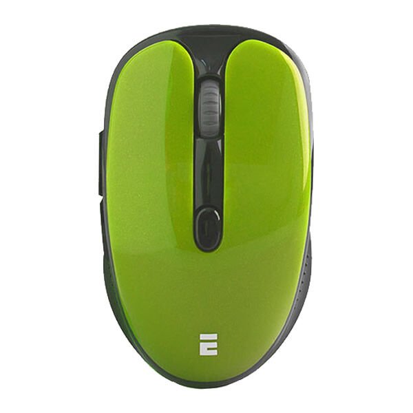 Everest SM-865 1600 Dpi 6D Alkalin Pilli Yeşil Kristal Kutulu Kablosuz Sessiz Mouse