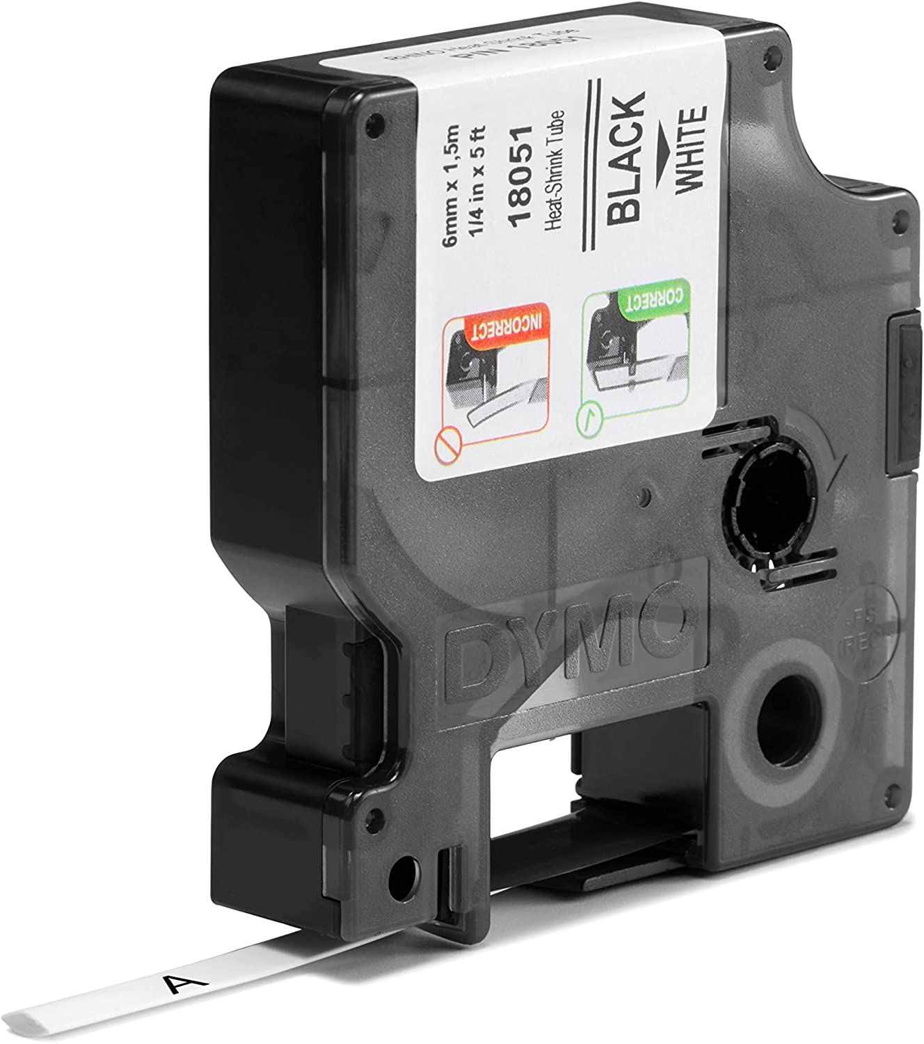 DYMO 18051 RHİNOPRO 6MMX1.5MT ISIYLA KÜÇÜLEN ŞERİT