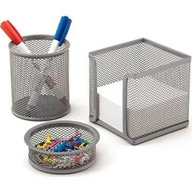 Mas 505 3 lü Silver Perfore Masaüstü Set