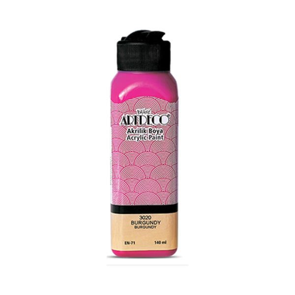 Artdeco 3020 140 ML Burgundy Akrilik Boya