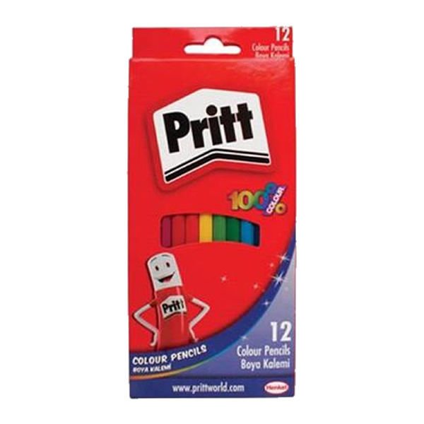 Pritt 12 li Karton Kutulu Boya Kalemi