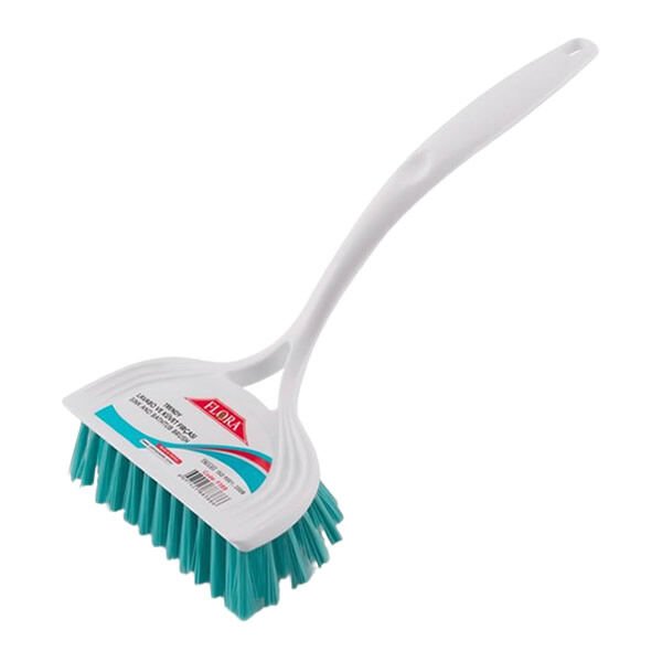 Flora F388 Turkuaz Trendy Lavabo ve Küvet Fırçası
