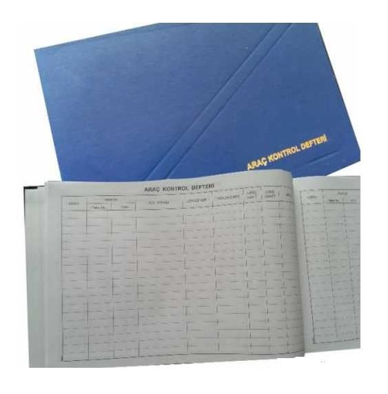DİLMAN 96 YAPRAK 20X28 CİLTLİ ARAÇ KAYIT DEFTERİ