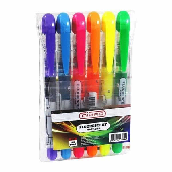 Aihao AH-601A-6 6 lı Fosforlu Kalem