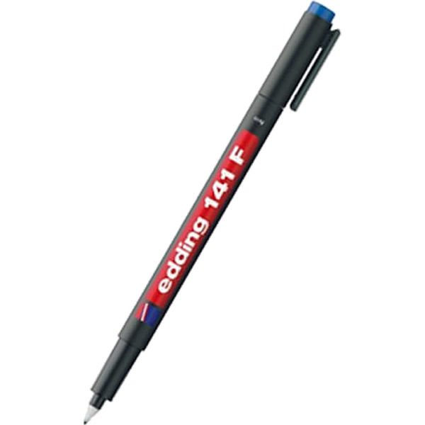 Edding ED-14103 Permanent F Serisi 0.6mm Mavi Asetat Kalemi