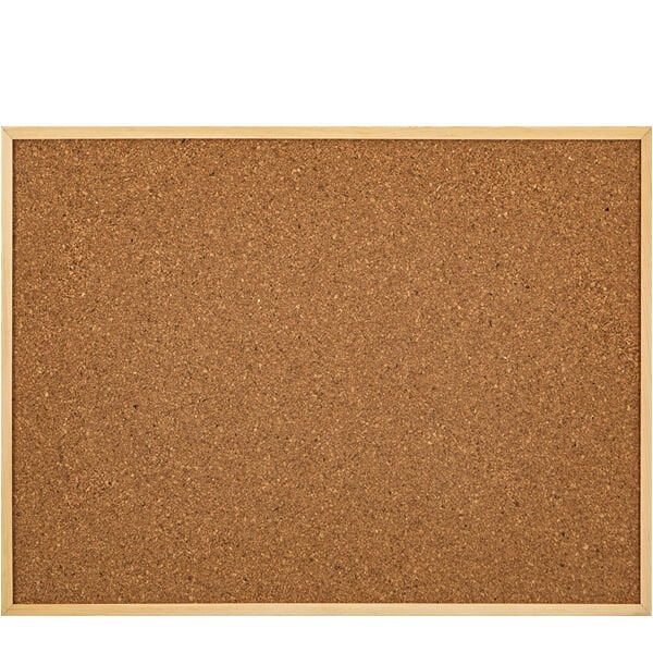 İnter INT-565 90x120 Ahşap Çerçeveli Duvara Monte Mantar Pano