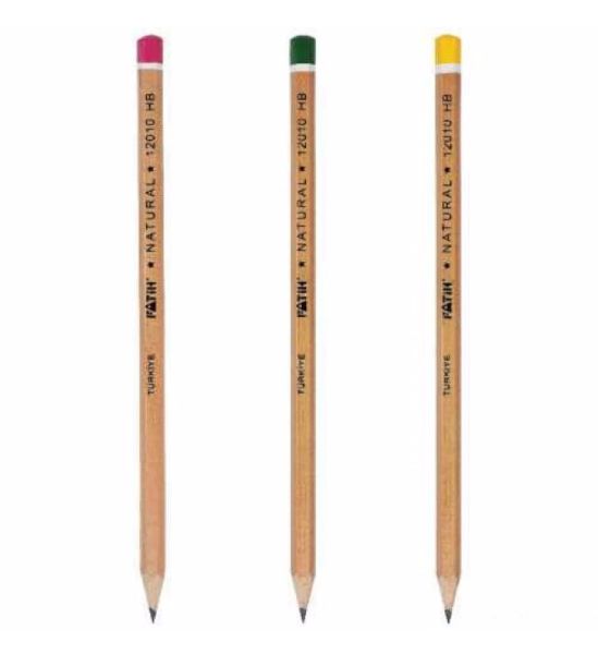 Fatih 12210 Natural Köşeli Kurşun Kalem