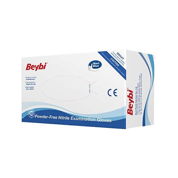 BEYBİ LATEX M PUDRALI 100 LÜ MUAYENE ELDİVENİ