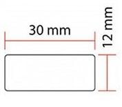 Tanex OFC-107 10 lu Beyaz Ofis Etiketi