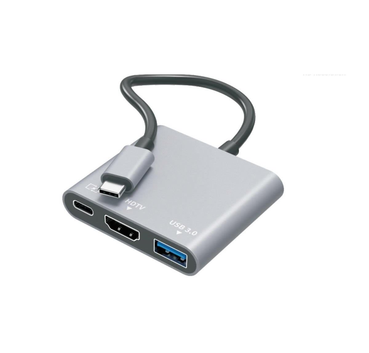 X-Level XMH7800 X-Hub 3 In1 Type-C To Hdmı Usb 3.0 Dönüştürücü