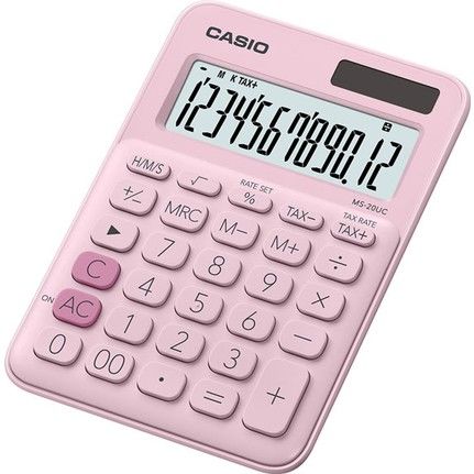 Casio MS-20UC-GN 12 Haneli Yeşil Masaüstü Hesap Makinesi