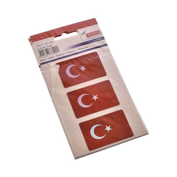 Tanex STC-156 51x34 mm 2 li Bayrak