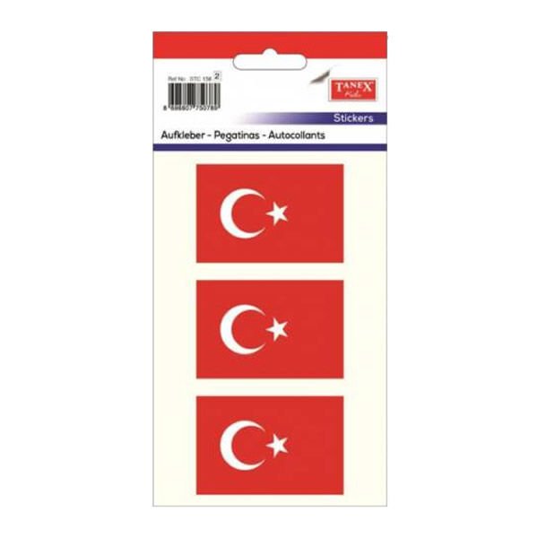 Tanex STC-156 51x34 mm 2 li Bayrak