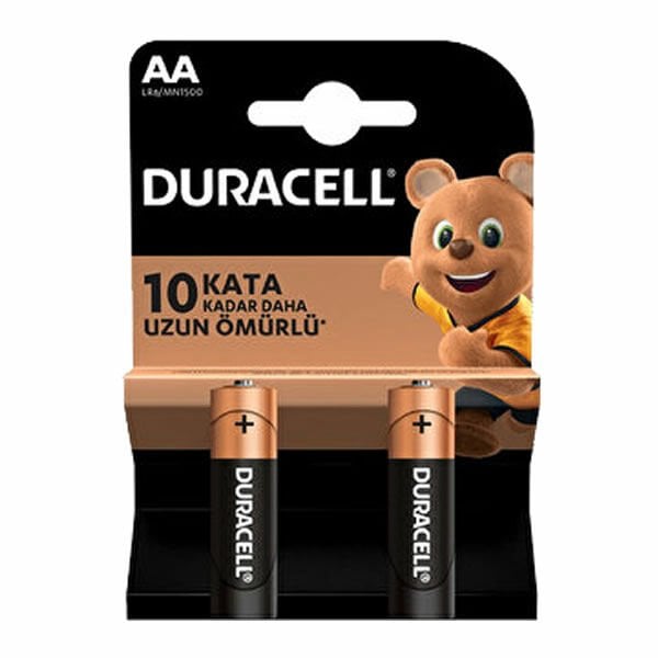 Duracell AA 2 li Kalem Pil