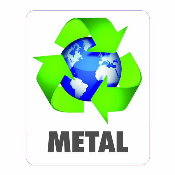 Ofisostim 20x25cm Metal Yapışkanlı Sticker