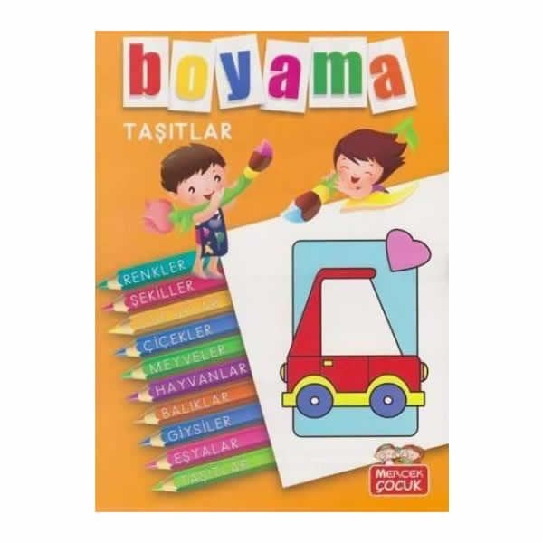 Tay Yayınları Mercek Çocuk İnce Boyama Kitabı