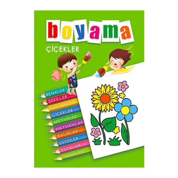 Tay Yayınları Mercek Çocuk İnce Boyama Kitabı