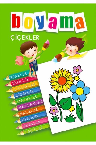 Tay Yayınları Mercek Çocuk İnce Boyama Kitabı