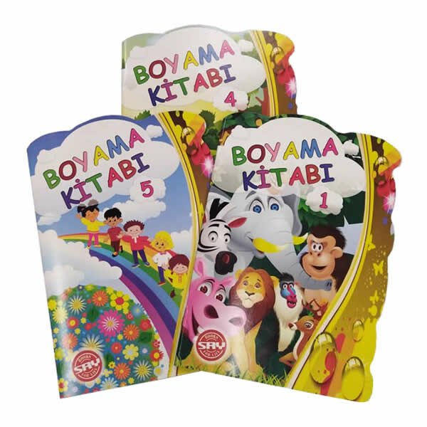 SRY YAYINLARI EĞLENCELİ KALIN 1 BOYAMA KİTABI