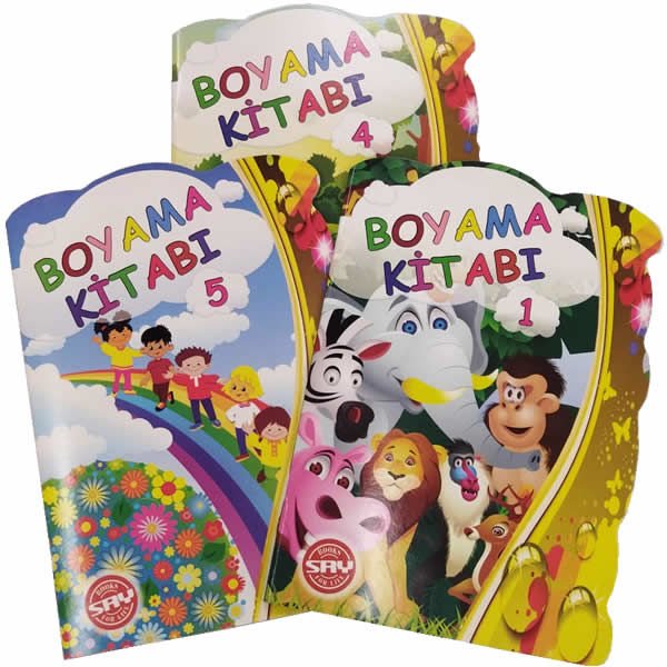 Sry Yayınları Eğlenceli Kalın 1 Boyama Kitabı