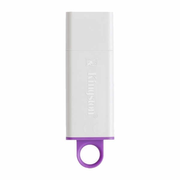 Kingston Dtıg4 64 GB Usb 3 Beyaz - Mor Plastik Usb Bellek