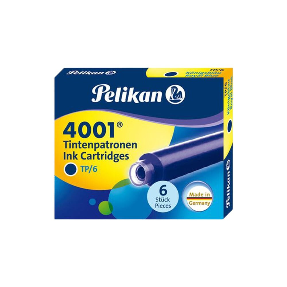 Pelikan 4001 Küçük Mavi Dolma Kalem Kartuşu
