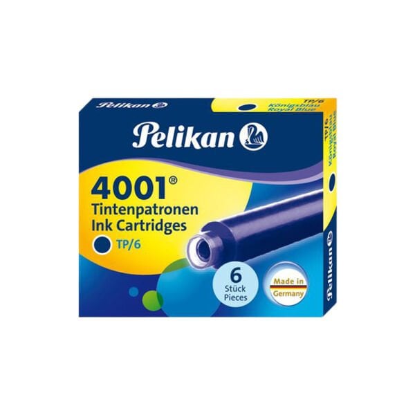 Pelikan 4001 Küçük Mavi Dolma Kalem Kartuşu